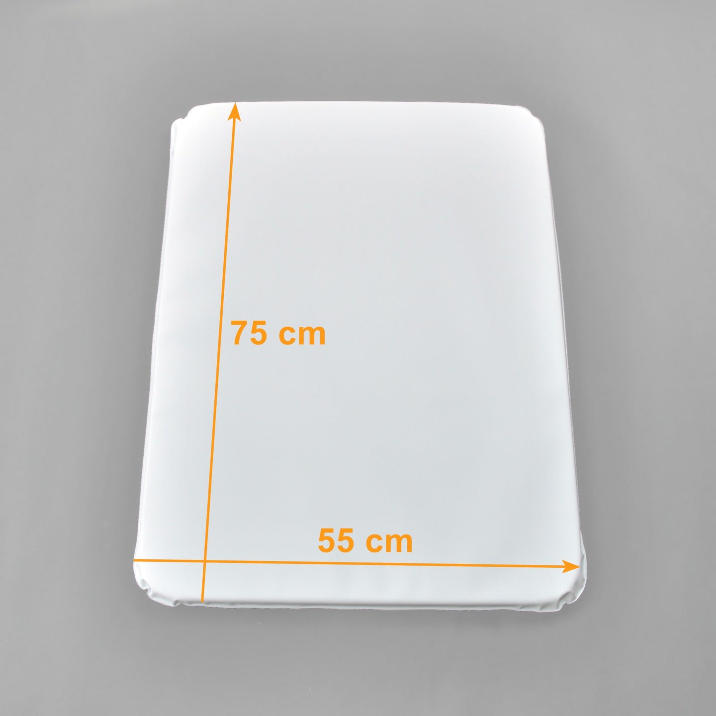 Matelas à langer mousse PVC blanc - Dimensions