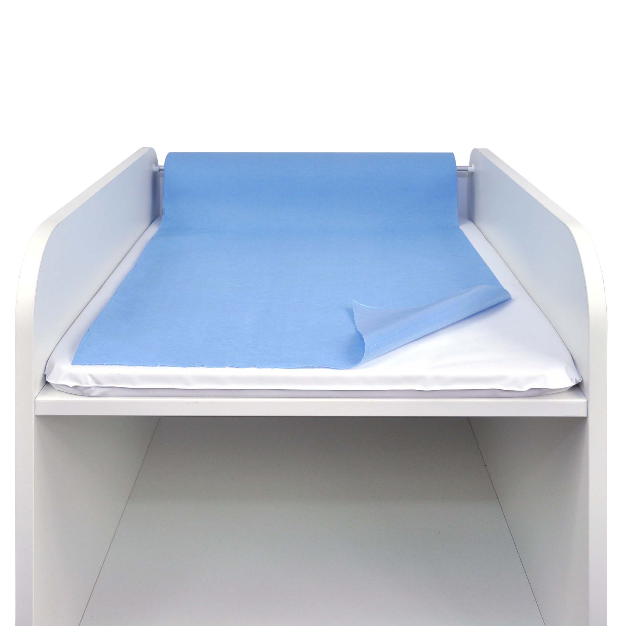 Rouleau d'alèses de propreté pour table à langer (drap d'examen)