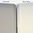 Table à langer professionnelle Kalinoo ERP - Comparaison couleurs gris taupe et blanc crème